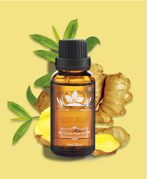 Pure Natural Lymphatic Drainage Ginger Oil