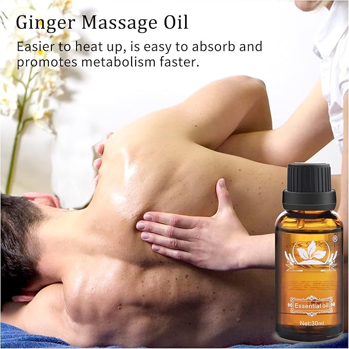 Pure Natural Lymphatic Drainage Ginger Oil - Image 5