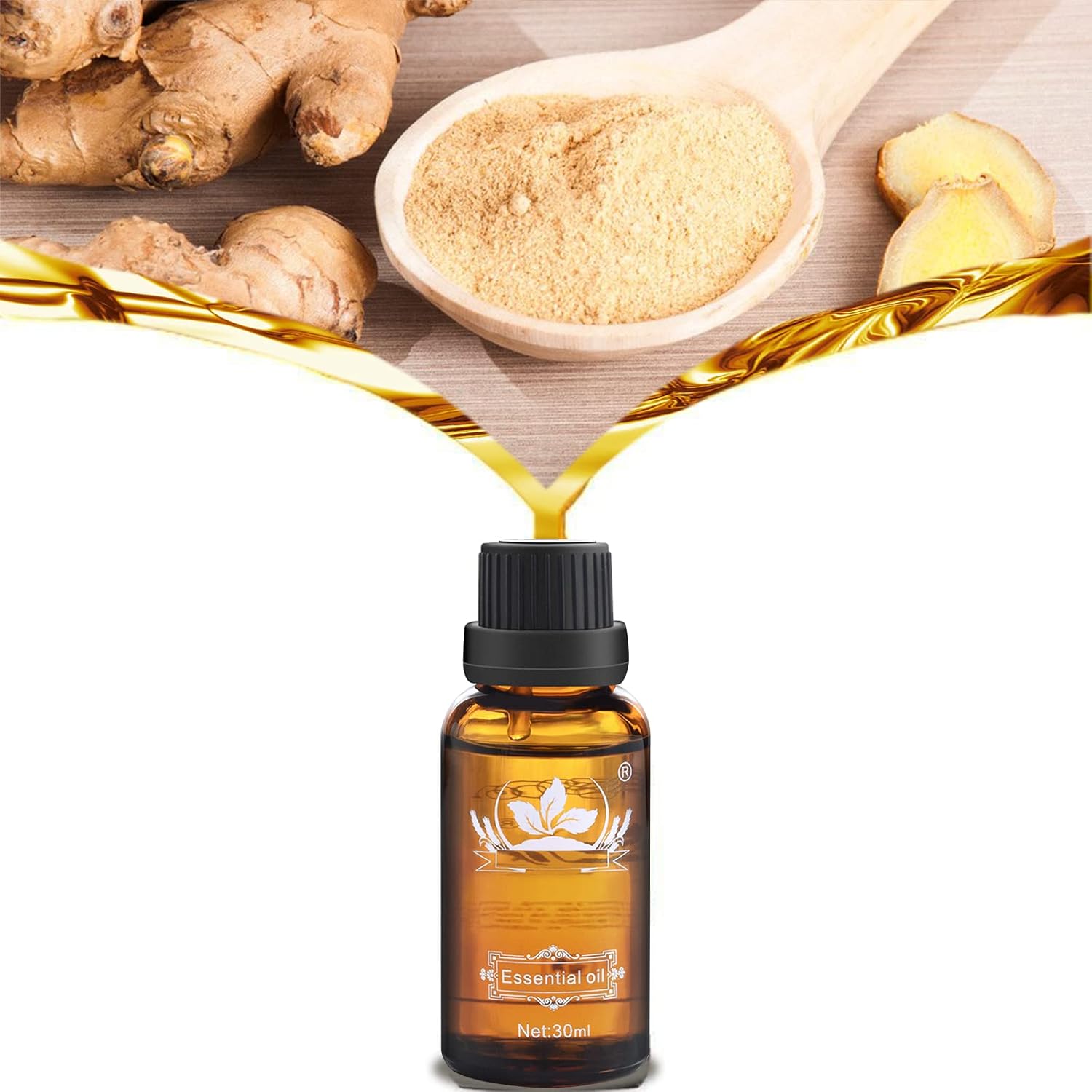 Pure Natural Lymphatic Drainage Ginger Oil - Image 2