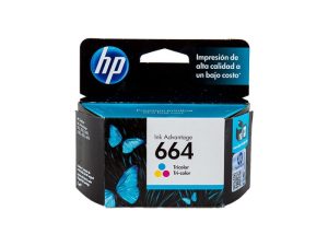 HP 664 Tri-color Ink Cartridge
