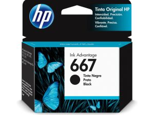HP 667 Black Ink Cartridge