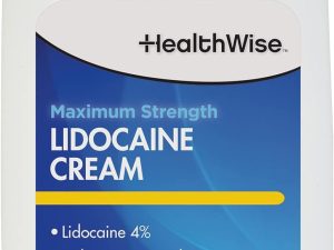 HealthWise Lidocaine Cream 1.75 Oz