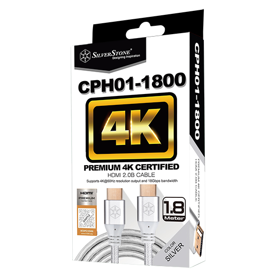 SilverStone Premium HDMI 2.0b Cable - Image 3